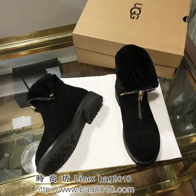 UGG 2018新款 獨家爆款 拉鏈翻毛 時尚保暖 雪地靴 QZS2620